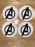 Set of Avengers ceramic Coasters