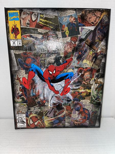 Spiderman (swinging) Canvas Art picture