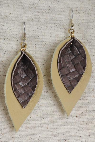 Double Leaf Earrings picture