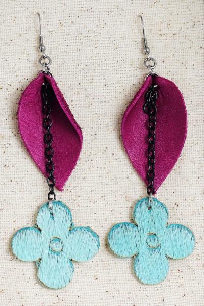 Hanging Floral Earrings picture