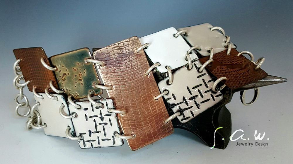 Double patchwork bracelet picture