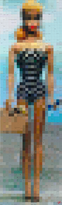 Mounted reproductions on panel - large picture