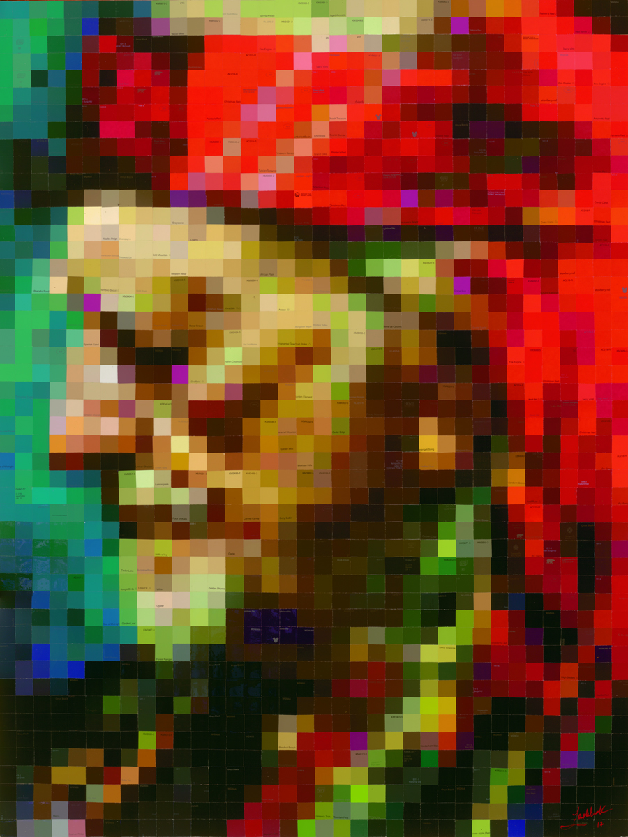 Mounted reproductions on panel - medium picture