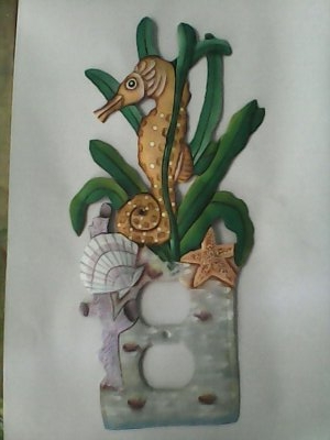 light switch sea horse picture