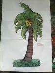 medium coconut palm tree