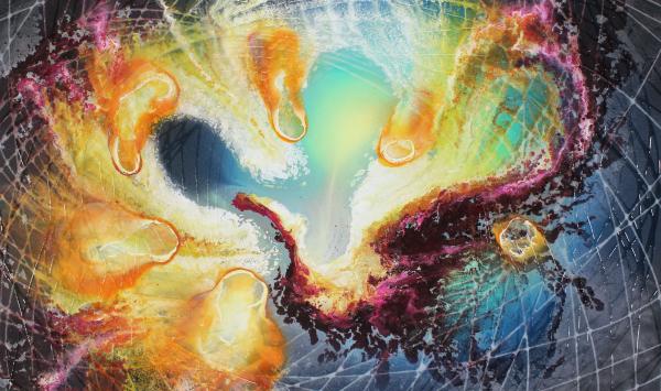 "Evolving Ascension" 36x60 picture