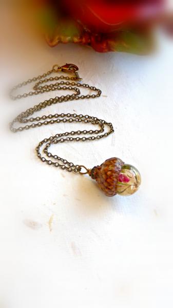 acorn necklace picture