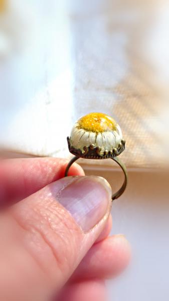 wild daisy ring