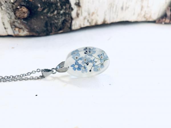 Forget me not necklace picture