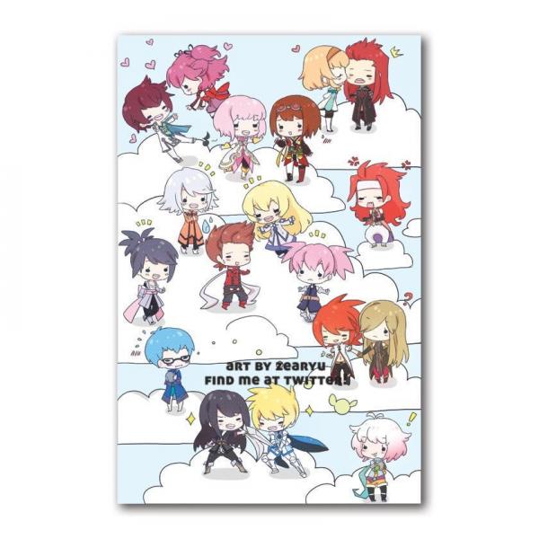 Tales of Series Fanmade Poster - Chibi Tales