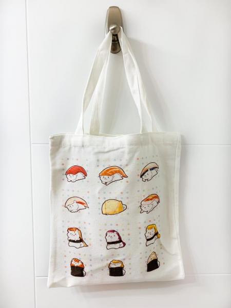 Prompto the Samoyed Tote Bag - Sushi picture