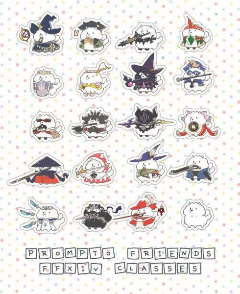 Prompto Friend Charm - FFXIV Classes picture