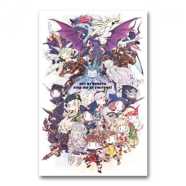 Final Fantasy XIV Inspired Poster