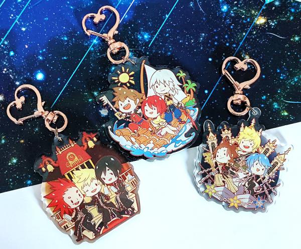 Kingdom Hearts Inspired Charms