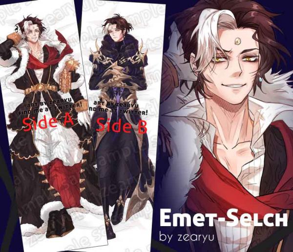 Emet-Selch Body Pillow Cover (dakimakura) picture