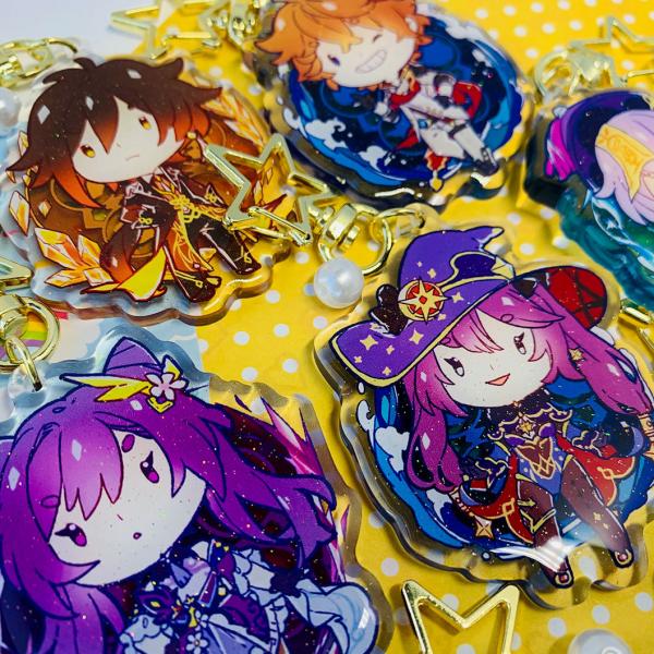 Fan-Made Genshin Impact Charms