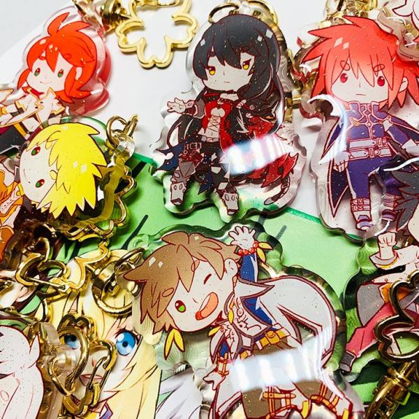 Tales of Series Fanmade Keychains
