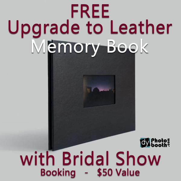 Free Upgrade to Leather Memory Book
