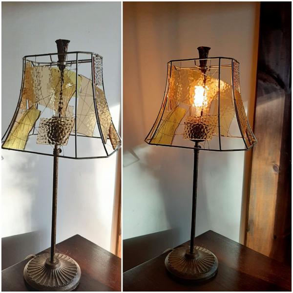Amber Lamp