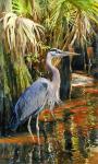 "Great Blue Heron I"