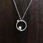 Infinity Necklace ~ Silver & Gold