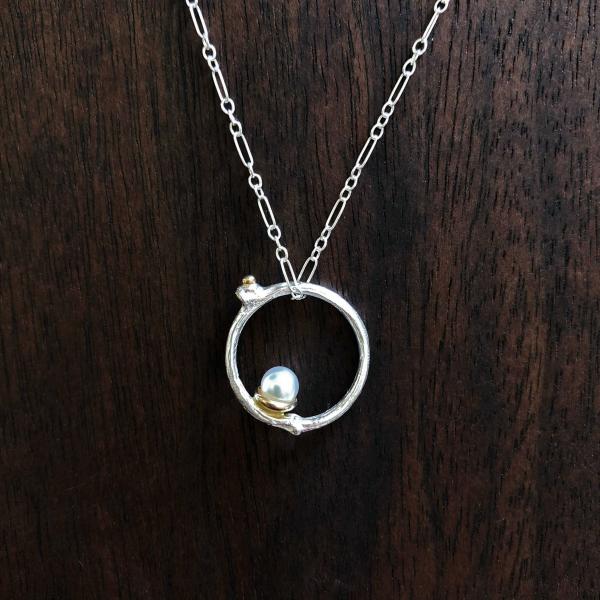 Infinity Necklace ~ Silver & Gold picture