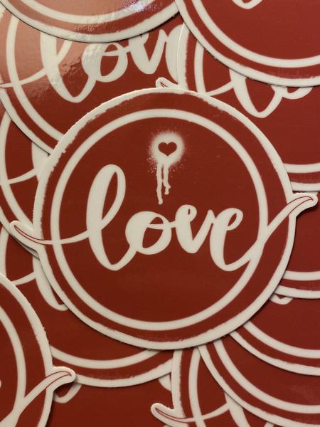 Love Vinyl Sticker picture