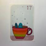 Teacup Bird Postcard