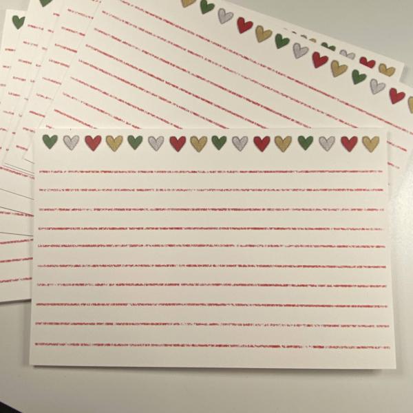 Made with Love Recipe Cards
