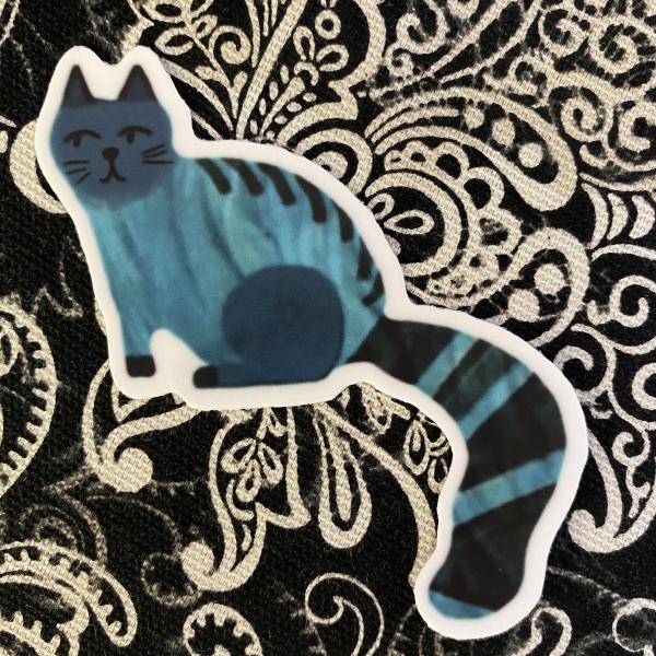 Cute Cat Vinyl Sticker picture