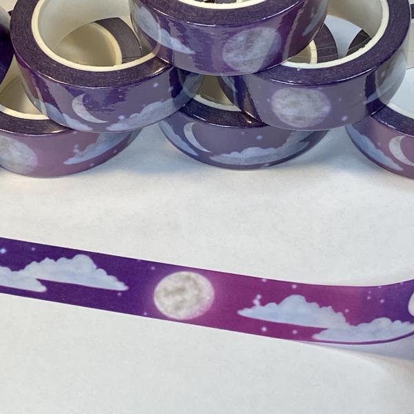Moon and Coulds Washi Tape picture
