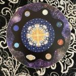 Solar System Mandala Vinyl Sticker