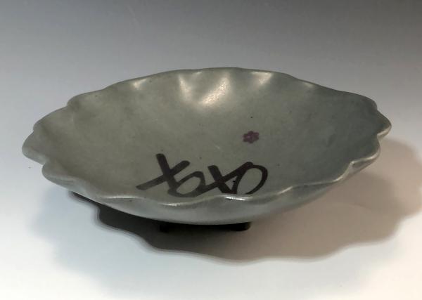 Hugs & Kisses Fluted Bowl - Dish picture