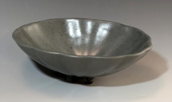 Small Oval XOXO Fluted Bowl picture