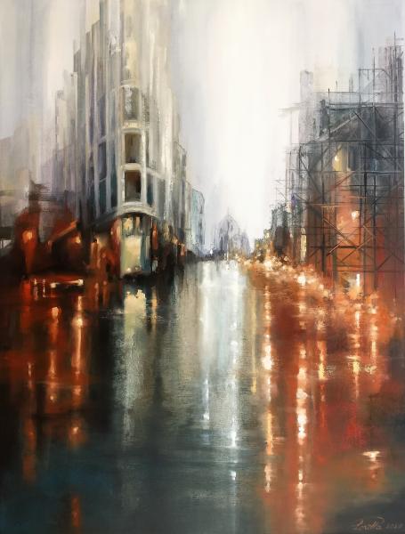 Downtown After The Rain