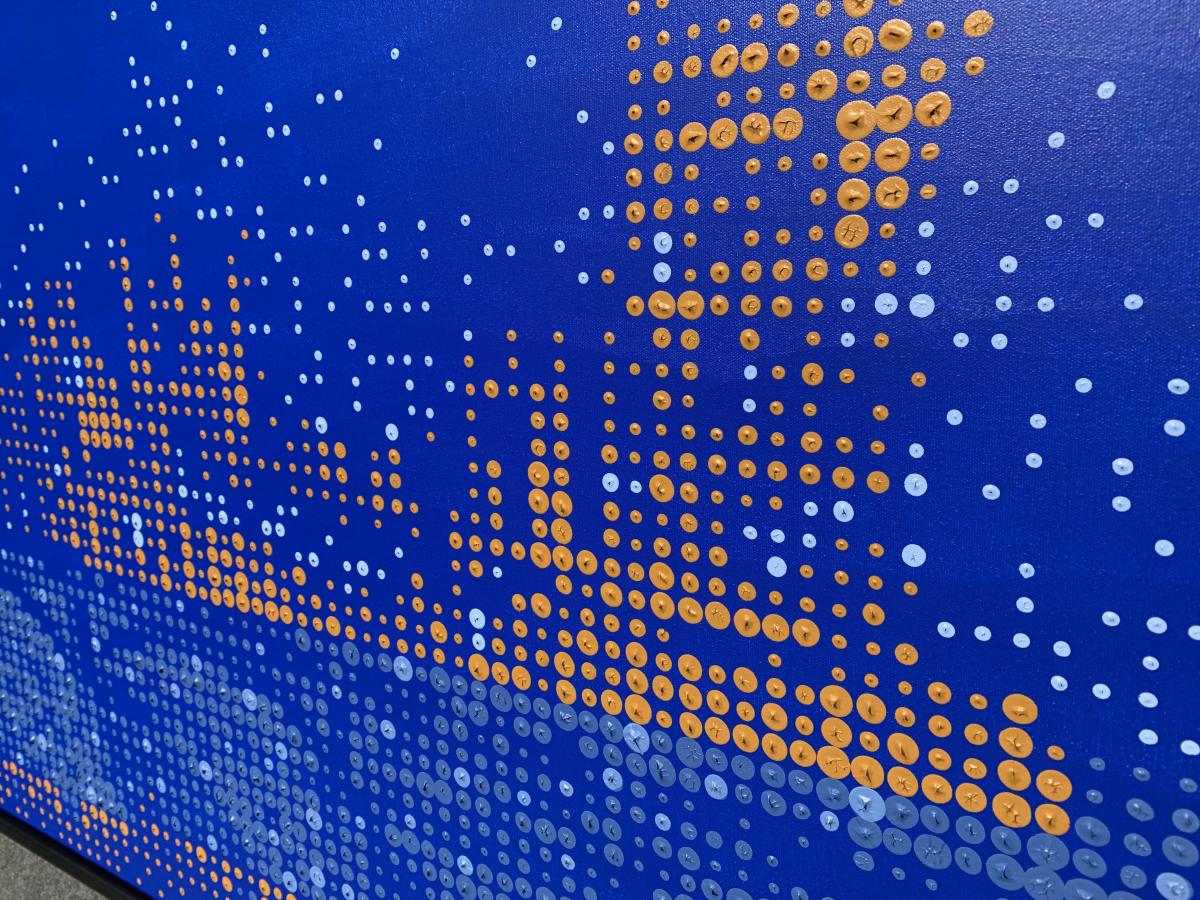 "NIGHT TIME" (36" X 60") picture