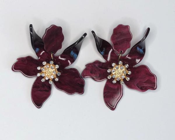 Acrylic Flower Earrings picture