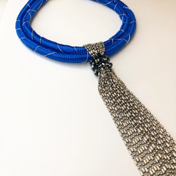 Chain and rope necklace
