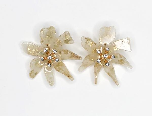 Acrylic Flower Earrings picture