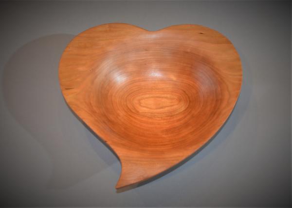 Cherry Curved Heart Bowl - 12.5" B1981