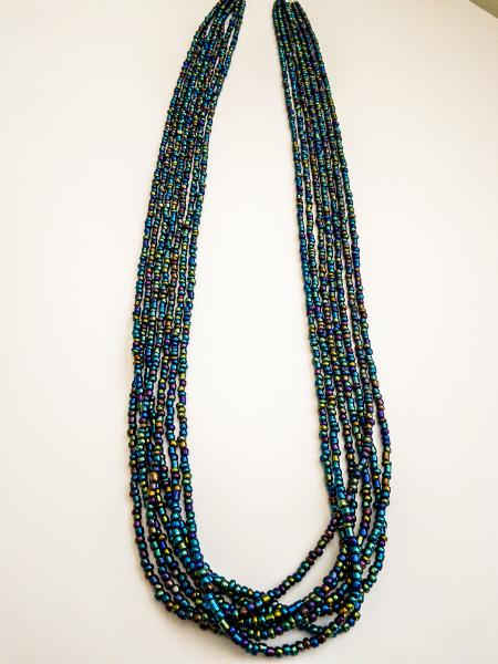 Czech Seed Bead Multi-Strand Necklace picture
