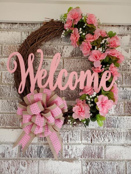 "Welcome" Wreath picture