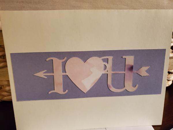 "I Love You" Greeting Card picture