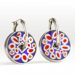 Large Confetti Pinwheel earrings