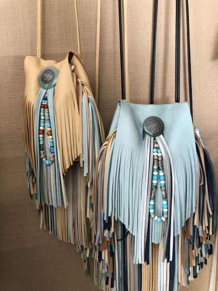 Hand-cut Fringe Bag