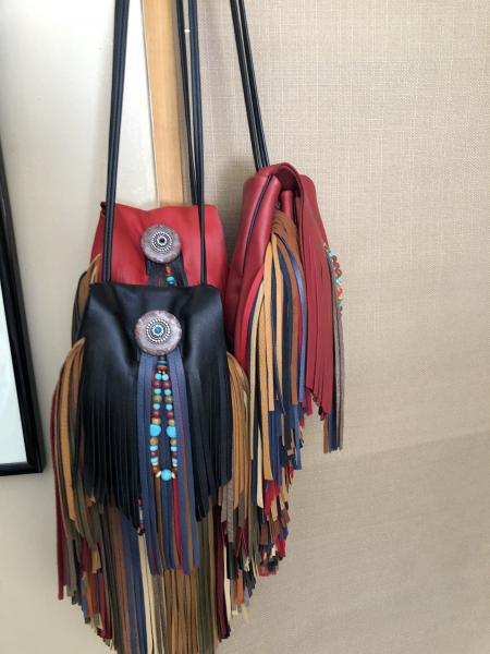 Hand-cut Fringe Bag picture