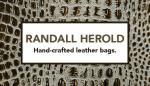 Randall Herold Bags