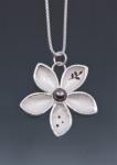 Small Five Petal Flower Pendant