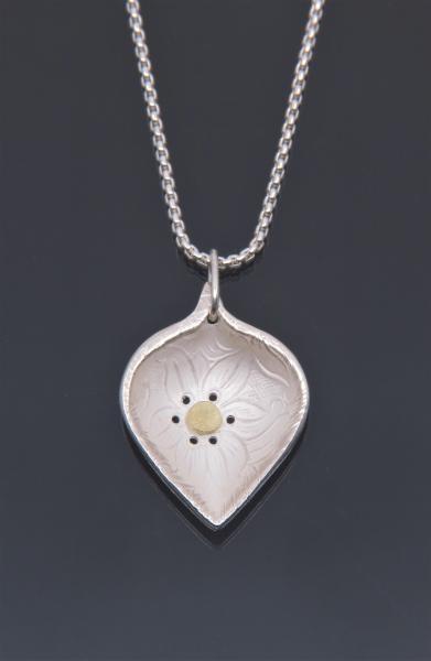 Small Leaf Pendant with or without Diamond picture
