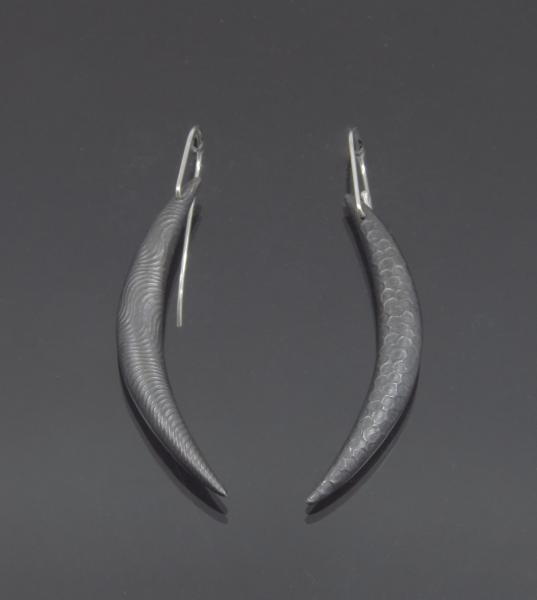 Large Sliver Moon Earrings picture